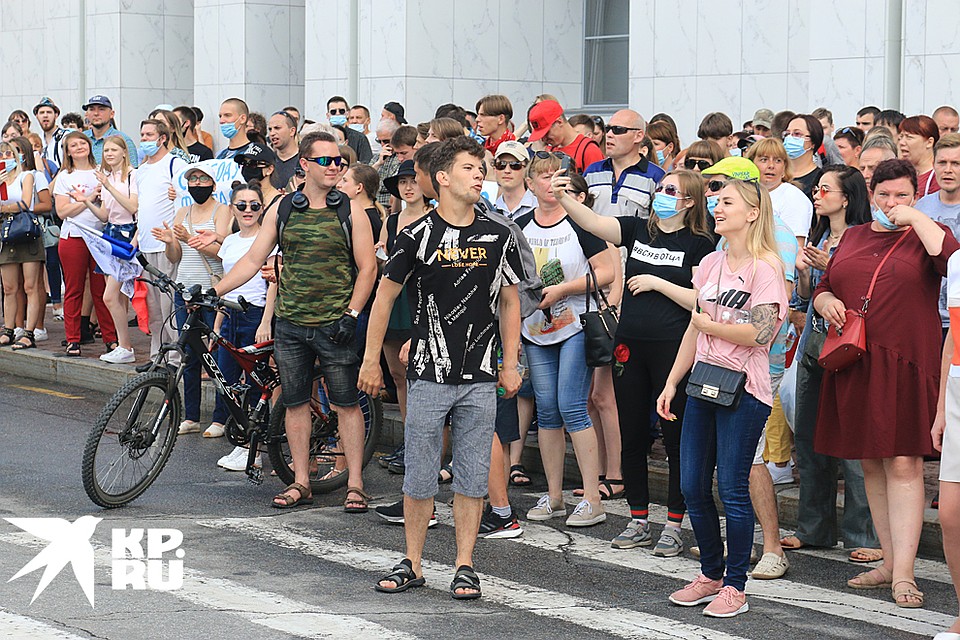 город собирается повторять акции своего недовольства Москвой каждый день Фото: Борис КОКУРИН