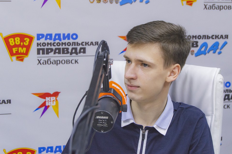 Сергей Грицик, председатель Молодежной палаты Хабаровска Фото: Сергей ПЯТКОВ