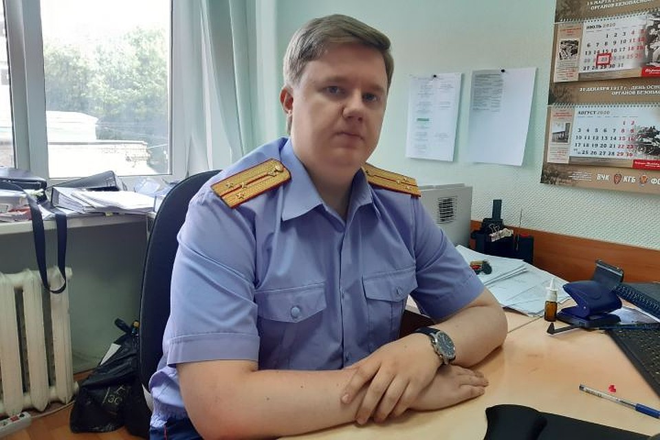Следователь СО по Свердловскому району Перми СУ СКР по Пермскому краю Никита Чащин. Фото: Алена ОВЧИННИКОВА