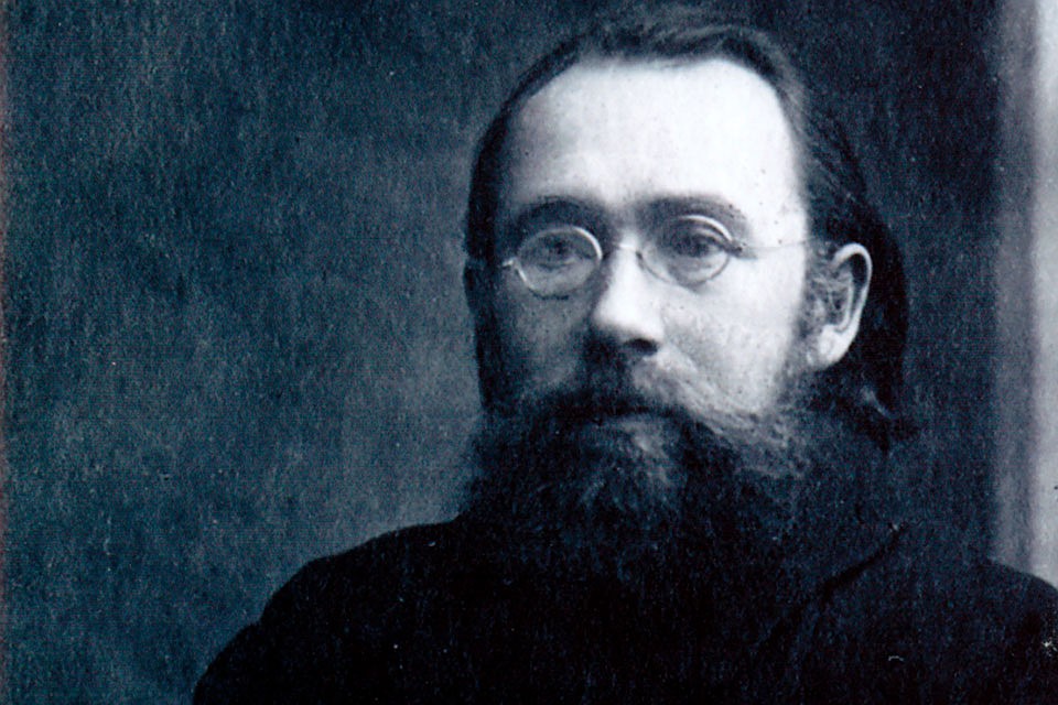 Последний священник Бежина луга Сергей Абрамов. Фото: Личный архив Галины Васильевой.