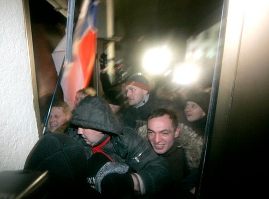 Митинг оппозиции на площади Независимости в Минске Фото: Дмитрий БРУШКО