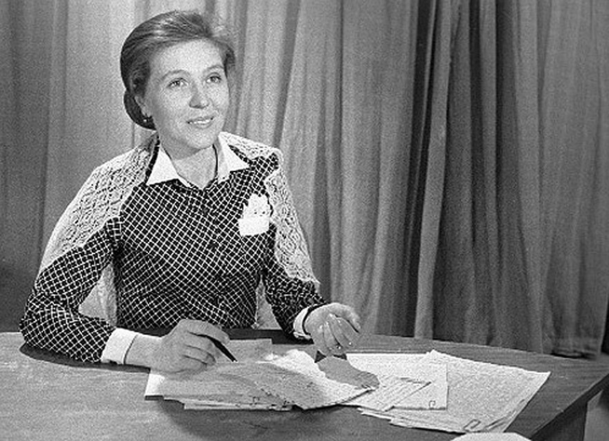 Белянчикова пришла на ТВ в 1968 году Фото: РИА Новости