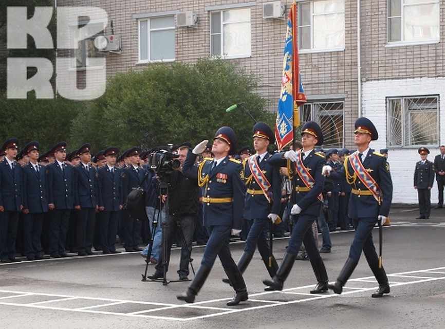 ВИПЭ стал первым подразделением Федеральной системы исполнения наказания, которому вручили собственное Знамя