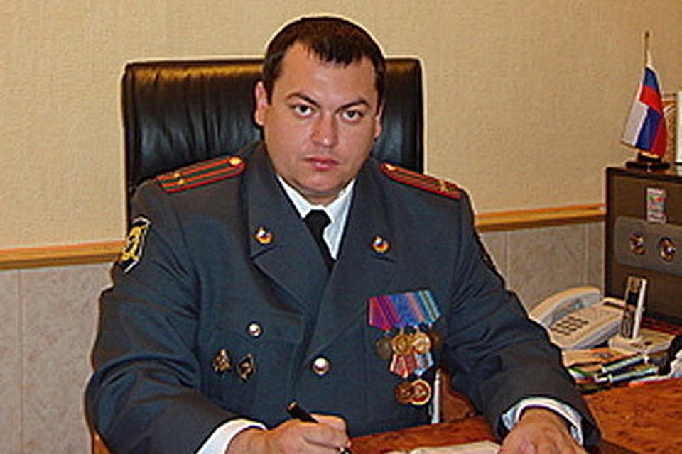 На фото Александр Ходыч еще в должности руководителя отдела центра по противодействию экстремизму ГУВД Краснодарского края