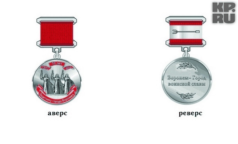 Юбилейные медали вручат защитникам Воронежа.
