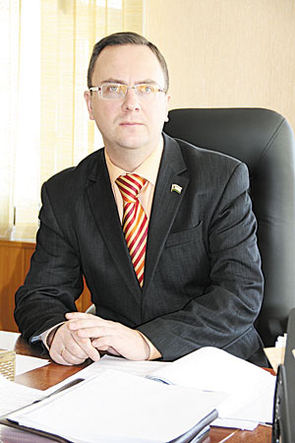 Главный врач Елецкой городской больницы им. Н.А. Семашко Глеб Гутевич.