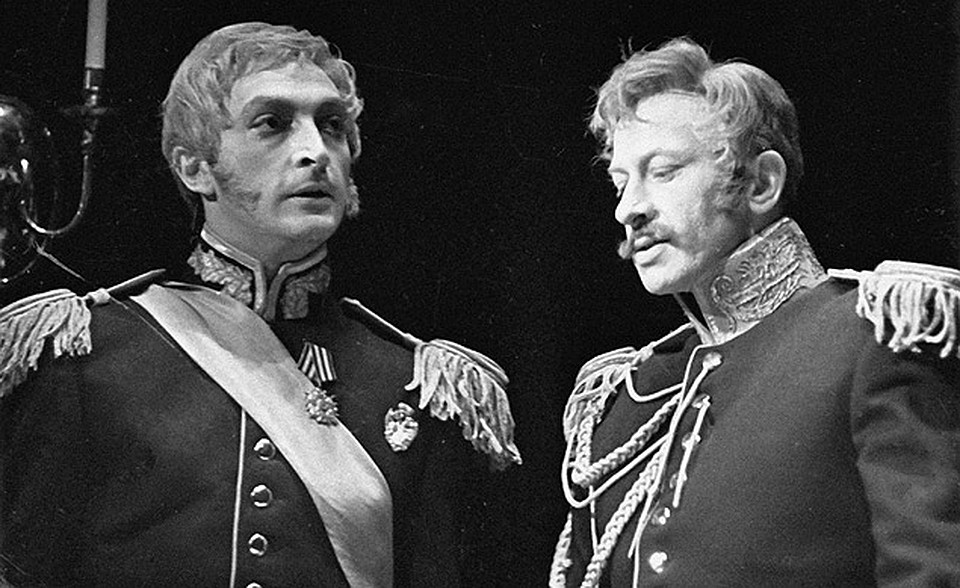 С Евстигнеевым. Спектакль "Декабристы", 1967 год Фото: РИА Новости