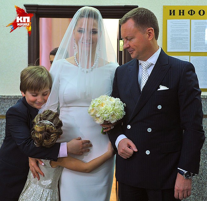 Поздравление от детишек Марии Максаковой. Фото: Евгения ГУСЕВА