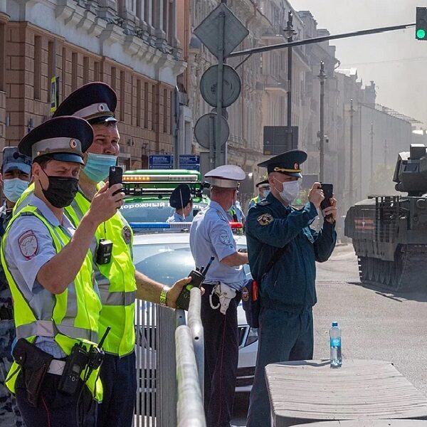 Перекрытие дорог в Москве на 1 мая