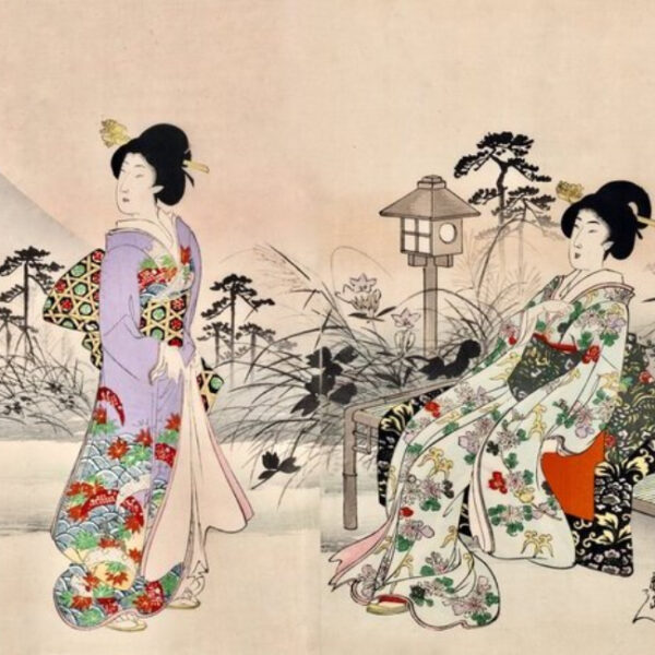 Выставка «Красавицы и воины. Тиканобу» в Музее Востока 