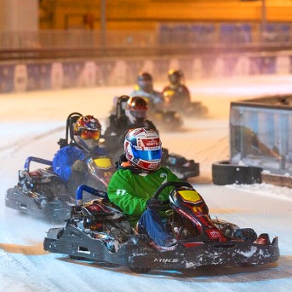 Соревнование по ледовому картингу «Лед особого назначения»