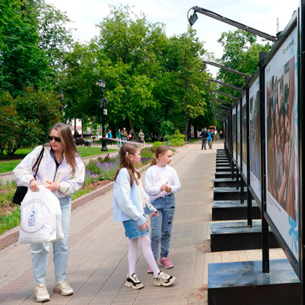 Выставка «Первый город мира» на Трубной площади