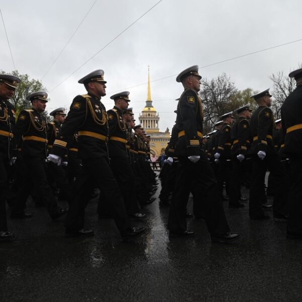 Генеральная репетиция Парада Победы
