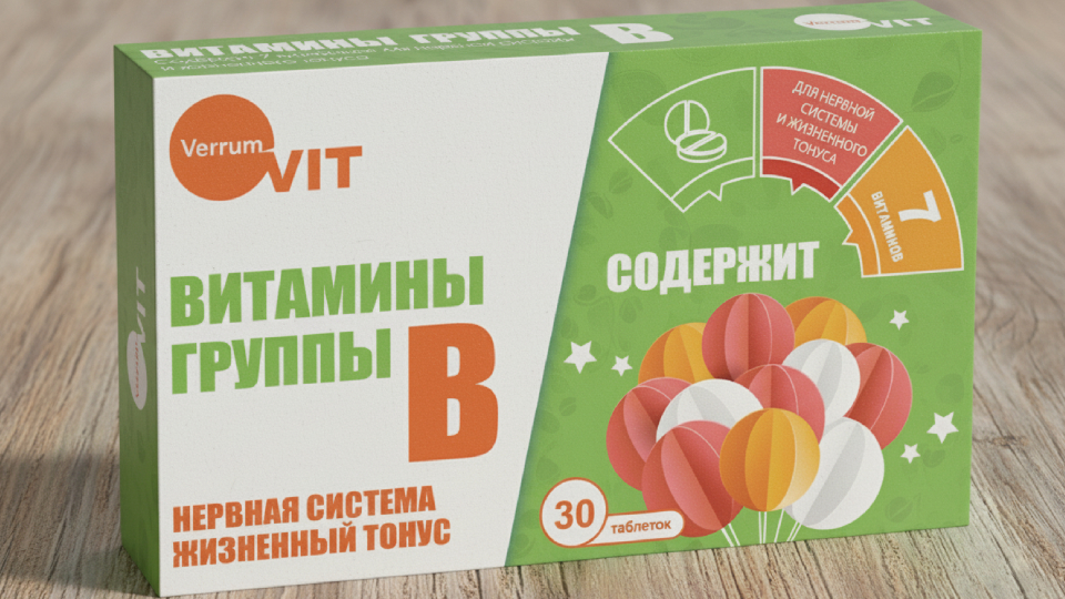 Витамины группы B Verrum-Vit