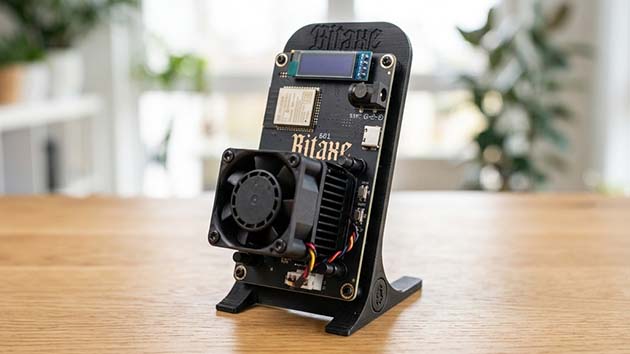 Bitaxe Gamma 601. Фото: Ян Ляпин / Нейросеть