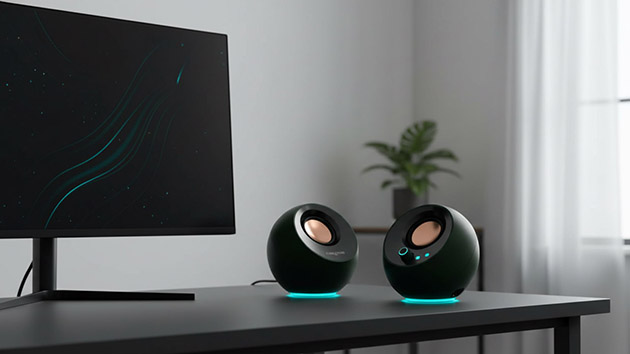 Creative Pebble Pro. Фото: Павел Громов / Нейросеть