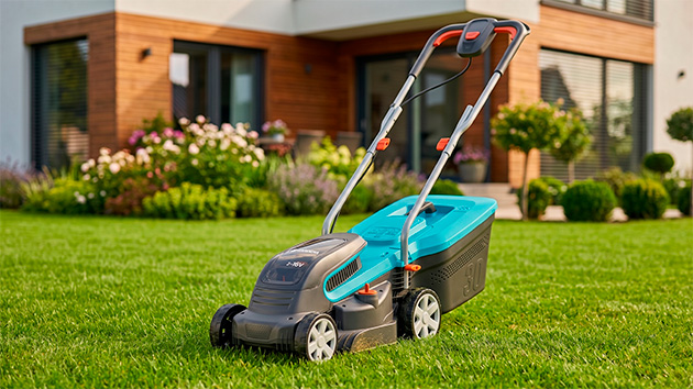 Gardena PowerMax 36V. Фото: Павел Громов / Нейросеть