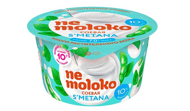 Сметана соевая 10% Nemoloko