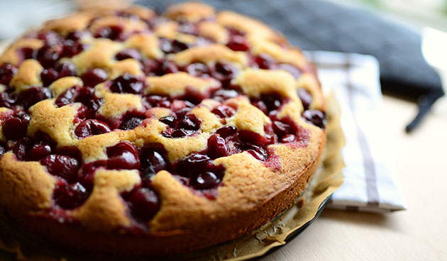 пирог с клюквой