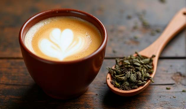 Молочный улун латте