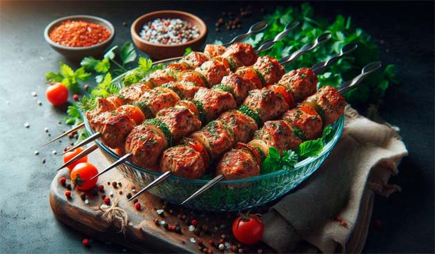 Классический шашлык из свинины в банке