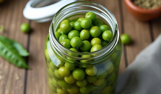 Маринованный горошек