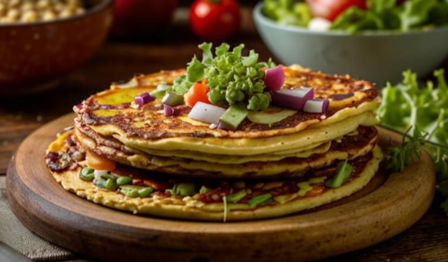 Блин из чечевицы