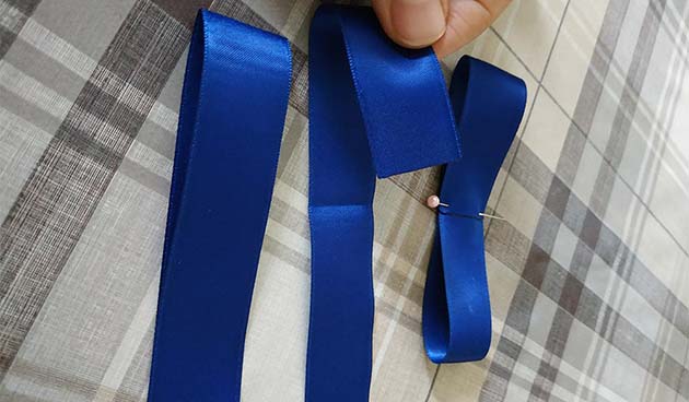 Бантик на резинке для волос