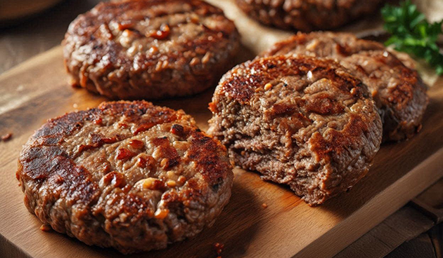 Котлеты для бургеров из говядины