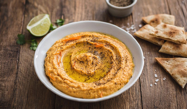 Морковный хумус