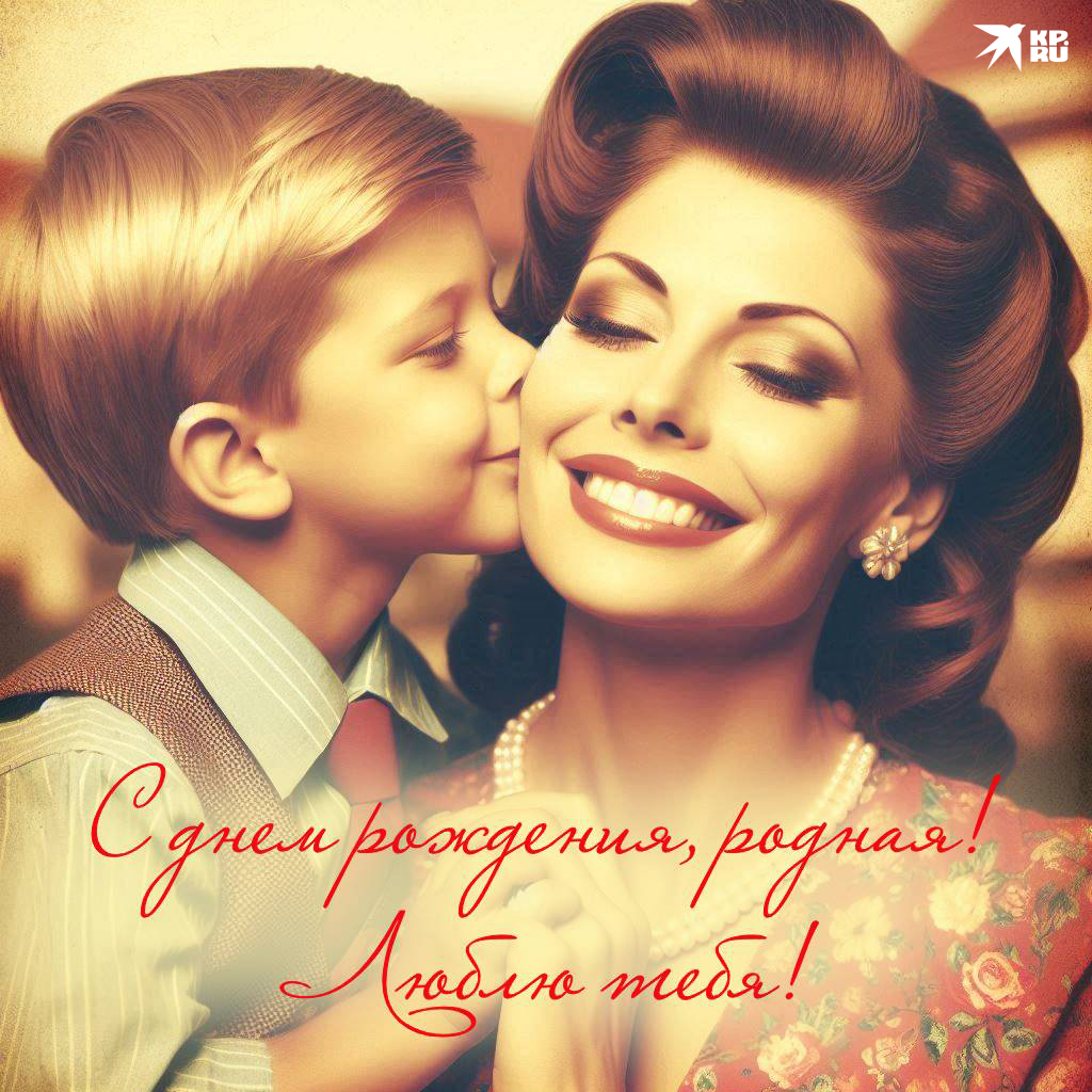 Открытки «С днем рождения» для мамы
