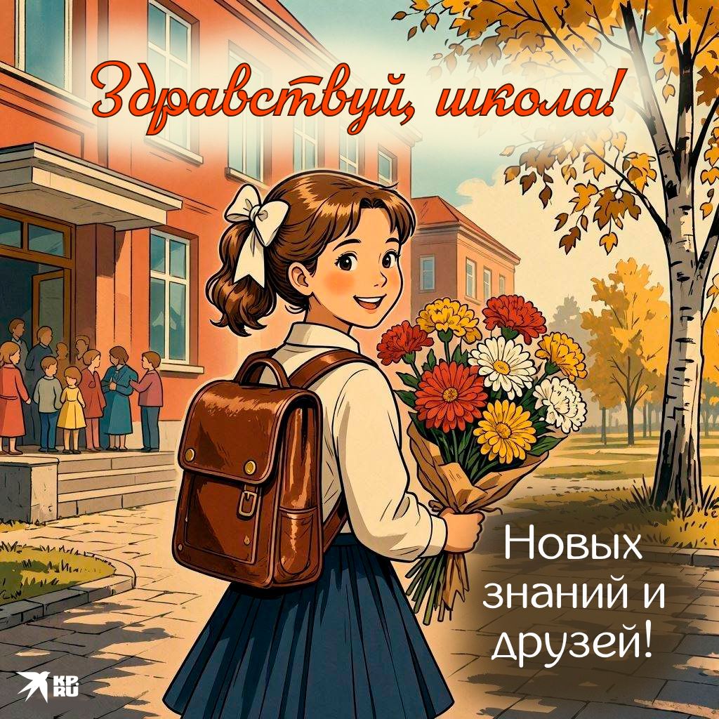Популярные открытки «С Днем знаний»