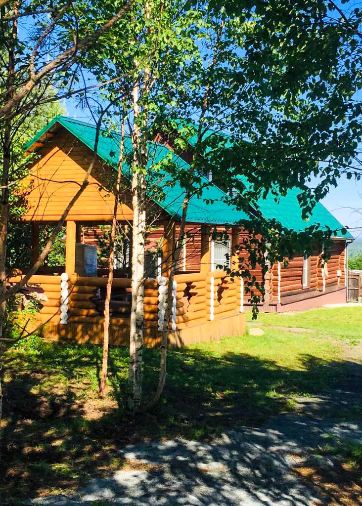 деревянный дом