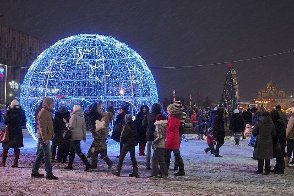 Новый год 2018 в городе по районам Новый год 2018 в городе по районам