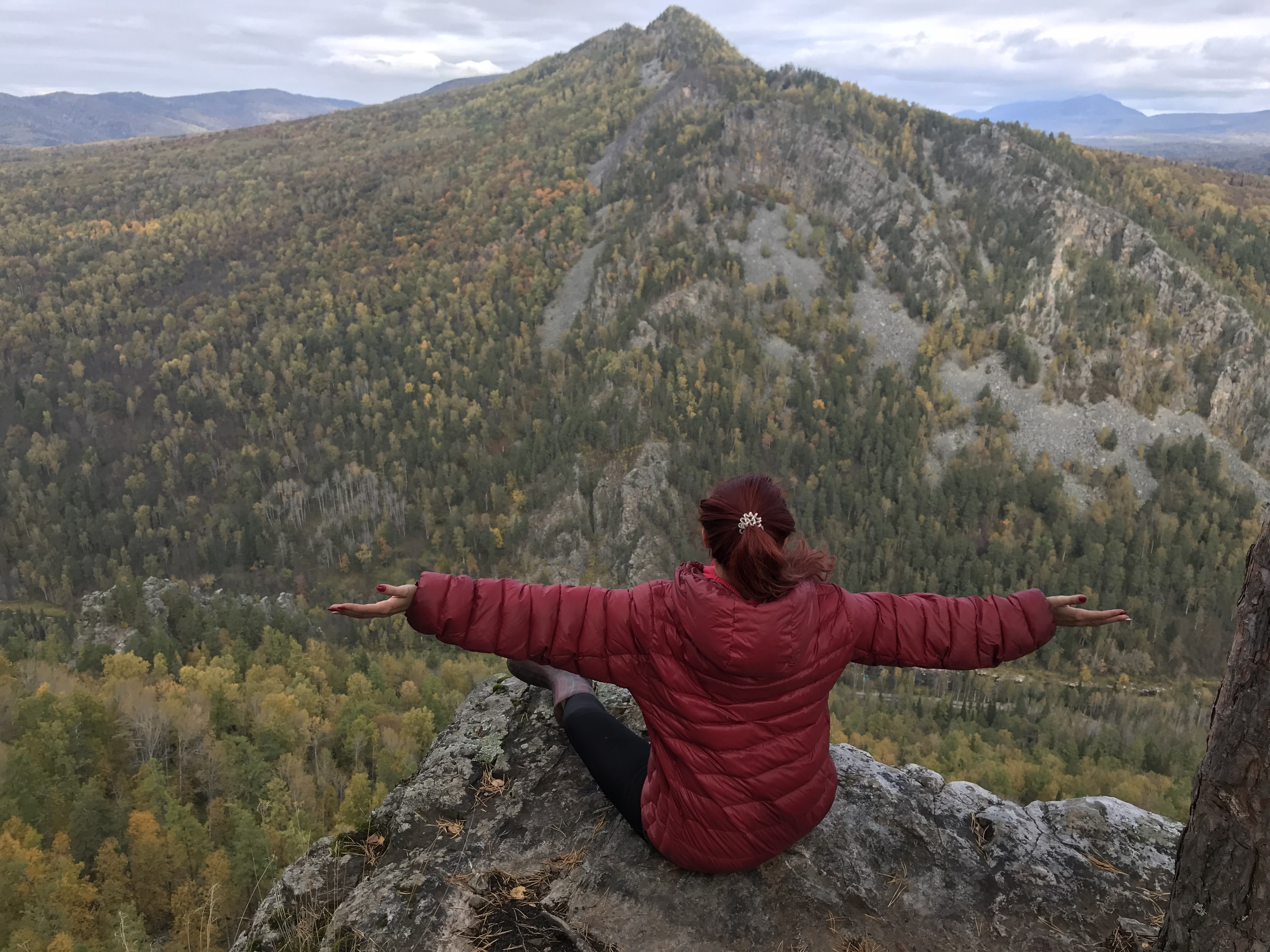 С горы открывается прекрасный вид