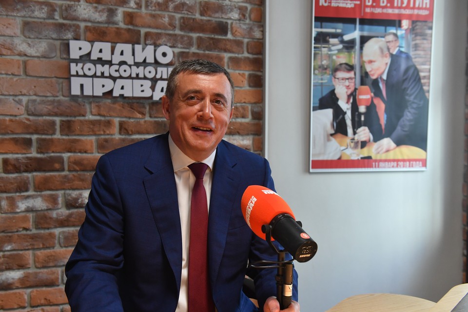 Губернатор Сахалинской области Валерий Лимаренко