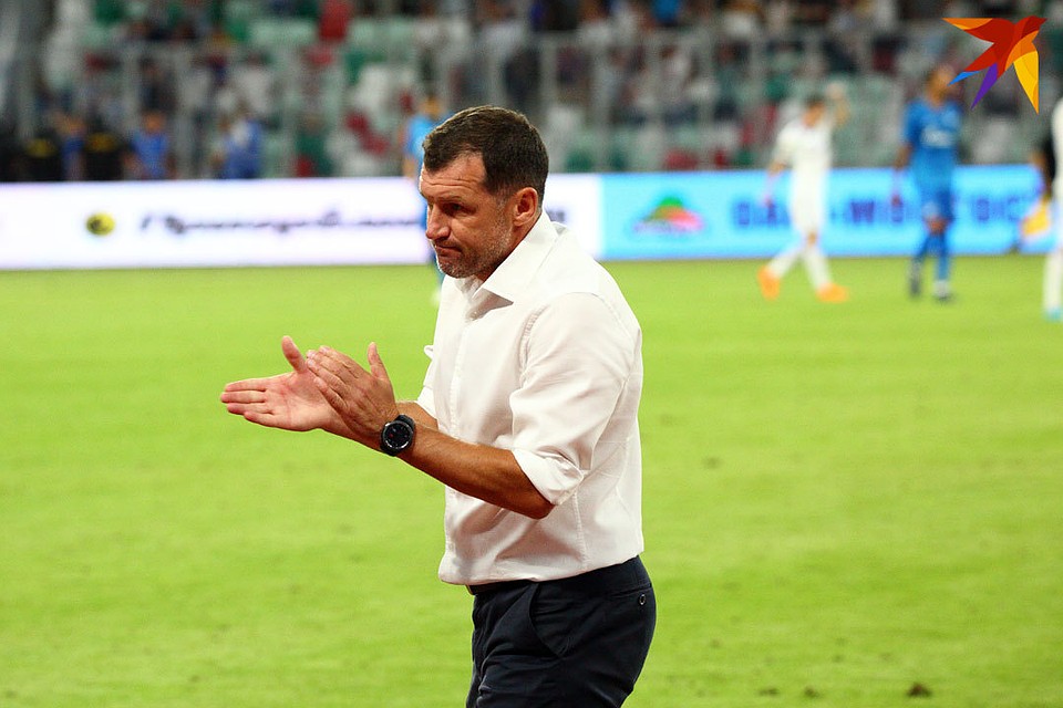 Сергей Гуренко прощается с "Динамо". Фото: Святослав ЗОРКИЙ