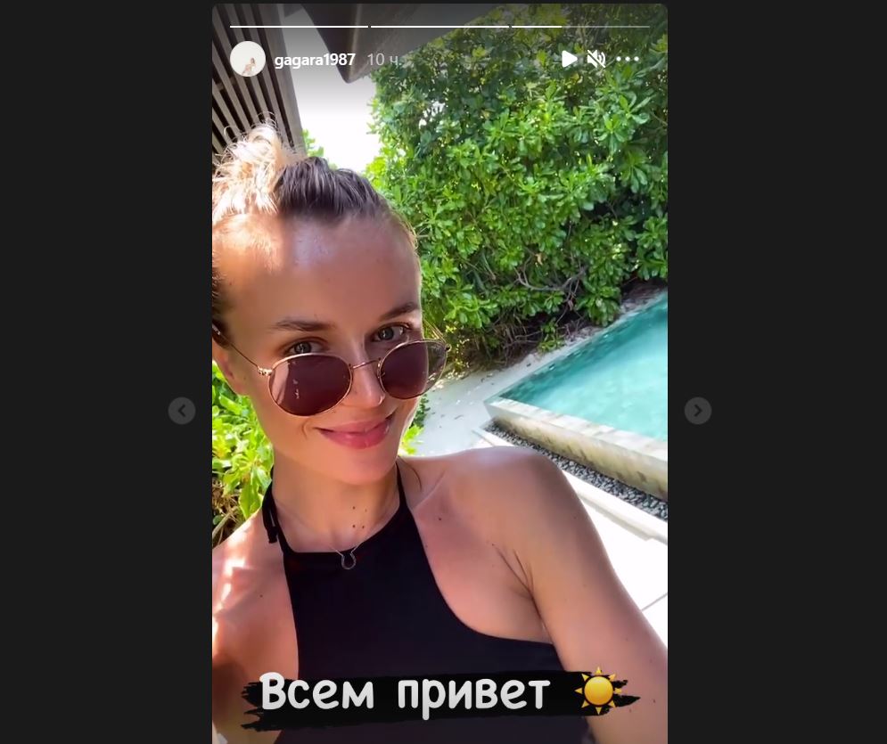 Полина и Владимир публикуют в Инстаграме снимки с одного и того же курорта.