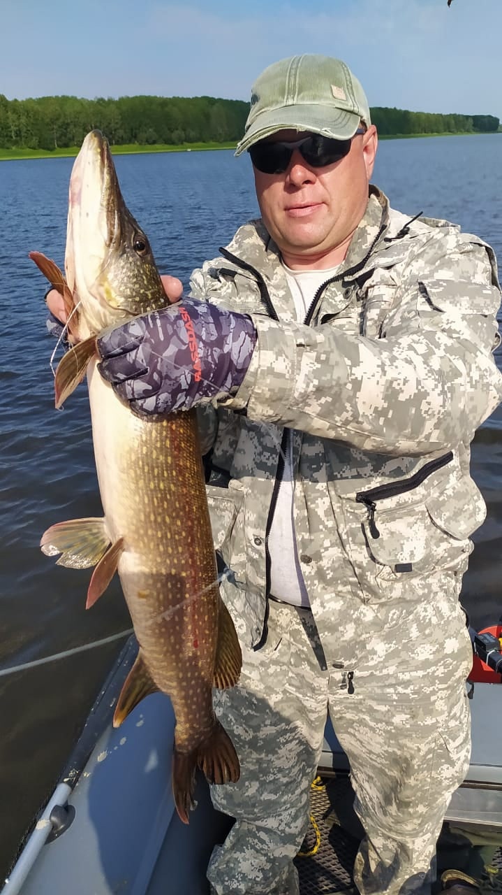 А прежде на Иртыше достался такой улов