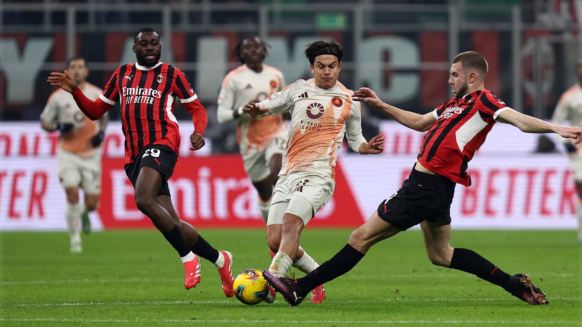 ФК «Милан» — ФК «Рома». Фото: globallookpress.com/IMAGO