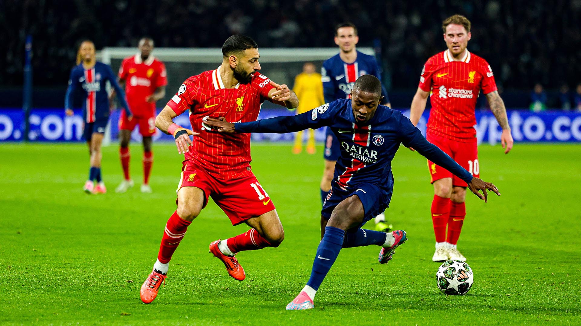 ФК ПСЖ — ФК «Ливерпуль». Фото: globallookpress.com/IMAGO/Nigel Keene