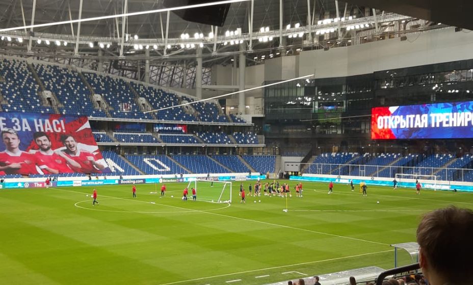 Сборная России раскрыла свои секреты болельщикам. Фото: «КП Спорт»