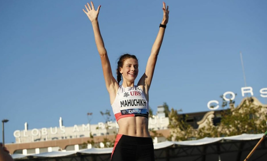 Легкоатлетка Ярослава Магучих когда-то фотографировалась с россиянкой Марией Ласицкене. Фото: соцсети Ярославы Магучих