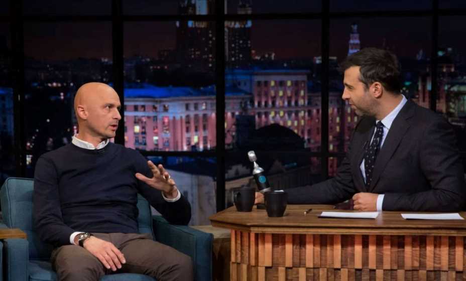 Футбольный судья Сергей Карасев пообщался с Иваном Ургантом. Фото: Инстаграм Сергея Карасева