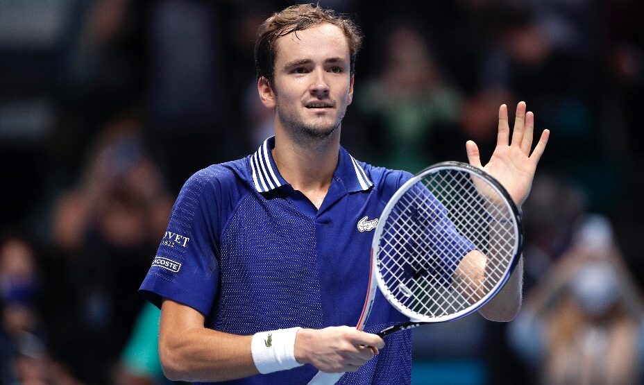 Даниил Медведев на Итоговом турнире ATP