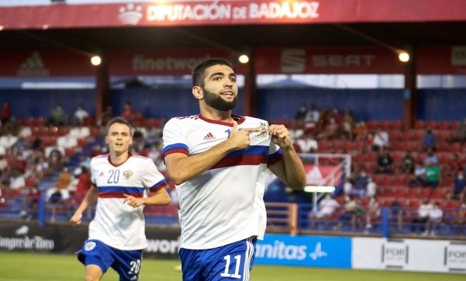 Гамид Агаларов забивает не только в РПЛ, но и за молодежную сборную России. Фото: РФС