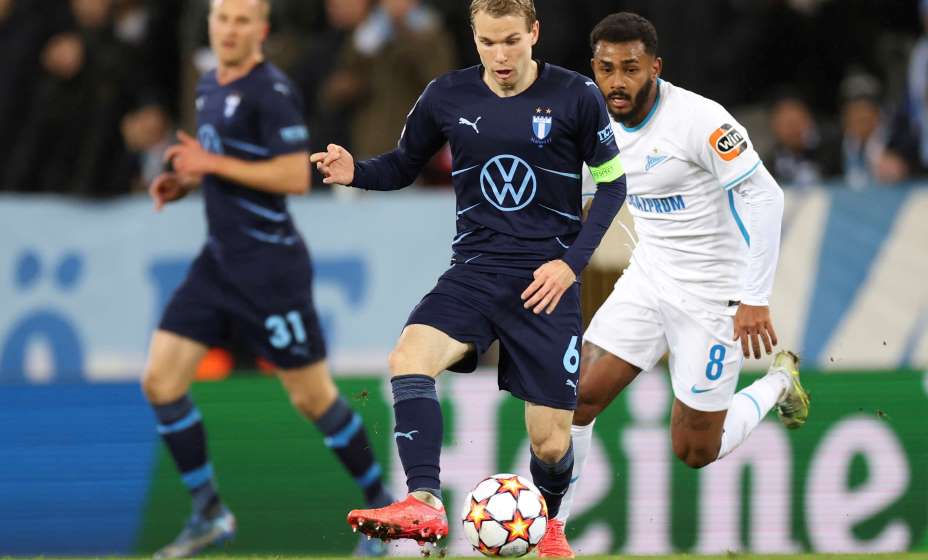 «Зенит» сыграл вничью с «Мальме» на выезде. Фото: Reuters