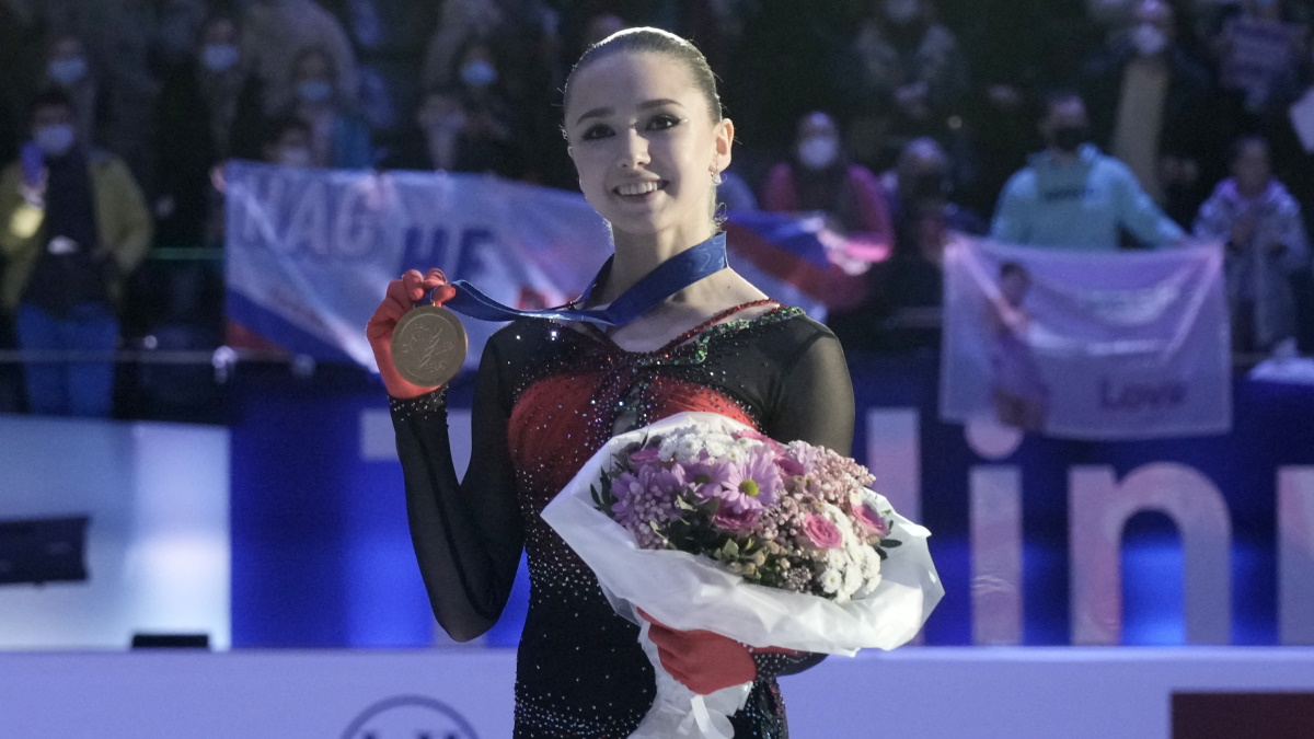 Камила Валиева - чемпионка Европы. Фото: REUTERS