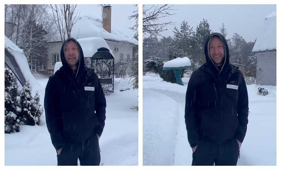 Плющенко гуляет по своему поместью в Подмосковье. 
Фото: Instagram Евгения Плющенко 