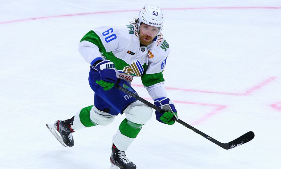 Финский хоккеист «Салавата Юлаева» Маркус Гранлунд сыграет на Олимпиаде-2022. Фото: Global Look Press